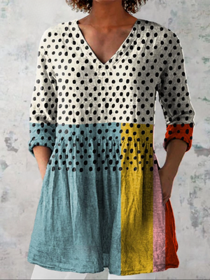 Valerie | Blusa larga con escote en V