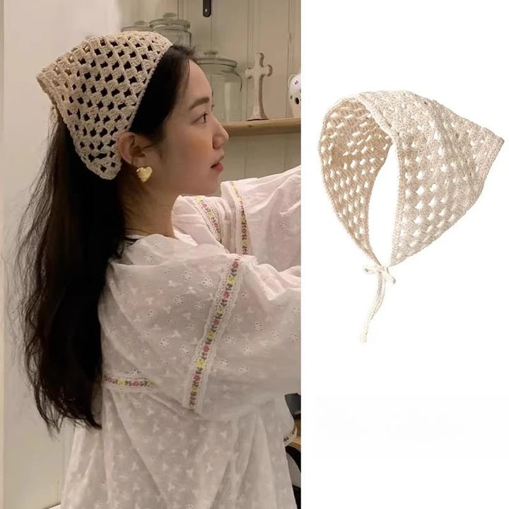 AMELIE | Pañuelo triangular de crochet