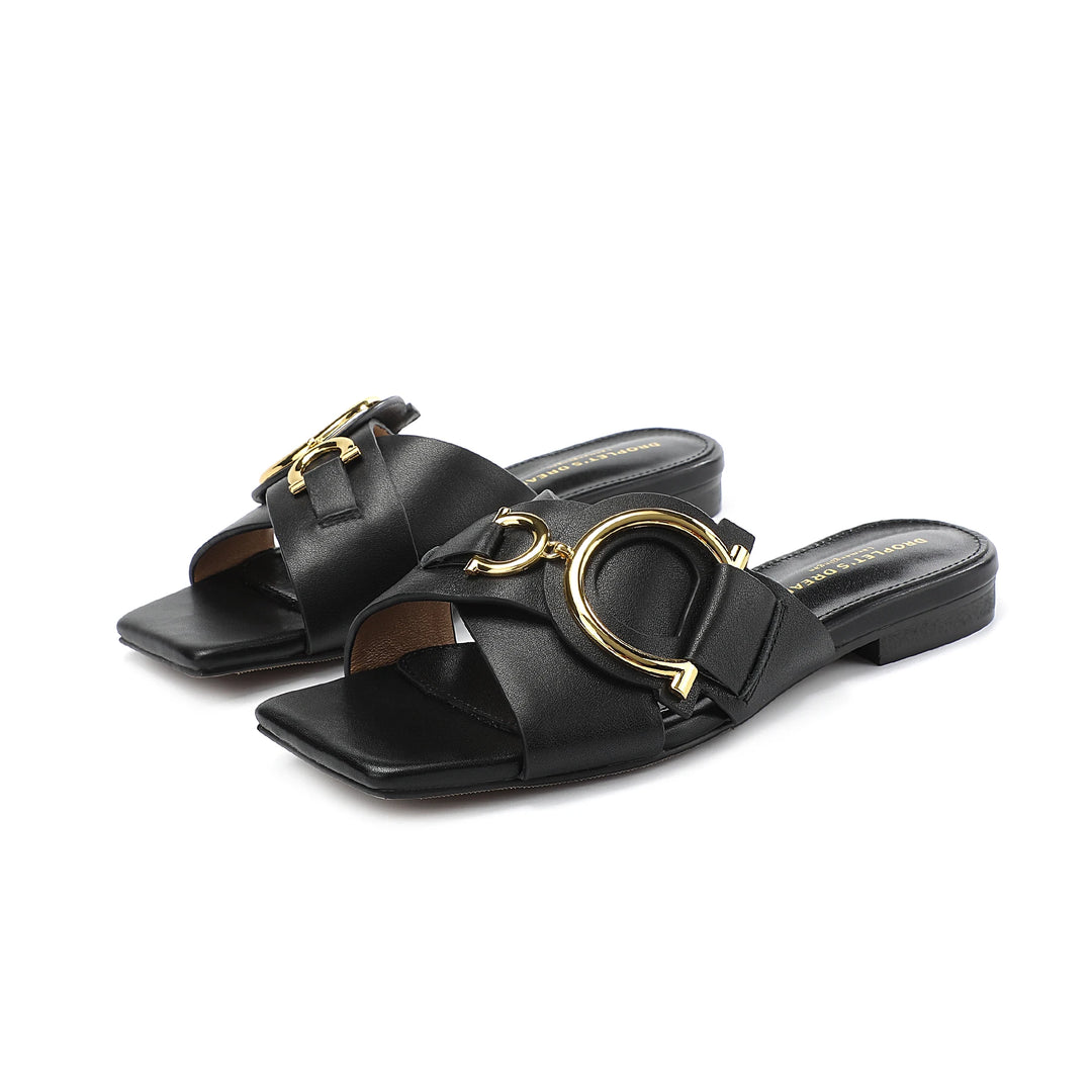 NATALIA | Sandalias cómodas y elegantes en imitación piel