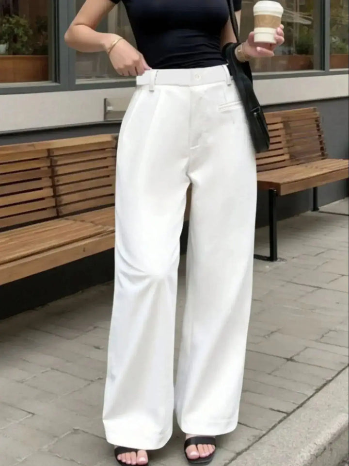AURORA | Pantalón de tiro alto elegante y versátil