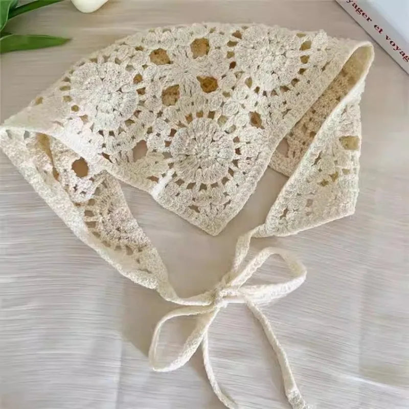 AMELIE | Pañuelo triangular de crochet