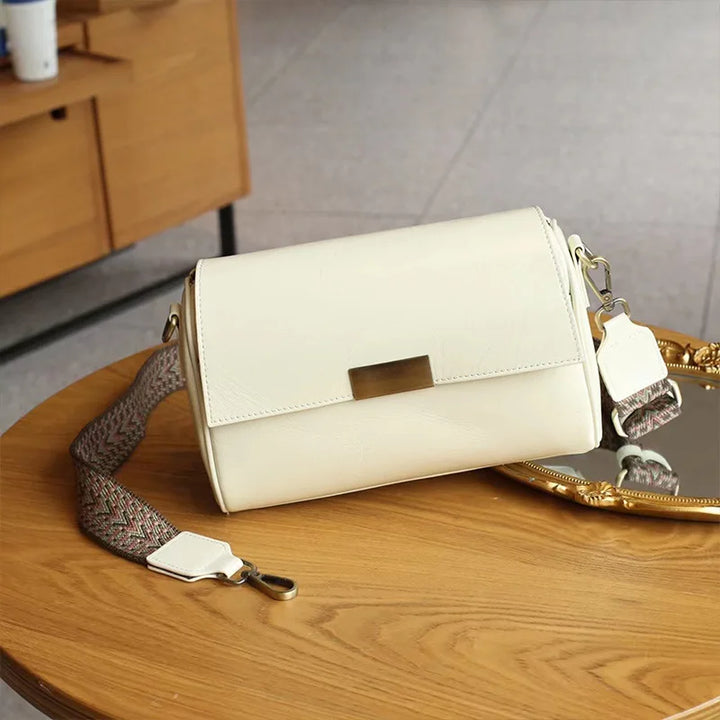 VALENTINA | Bolso vintage de piel genuina con gran capacidad