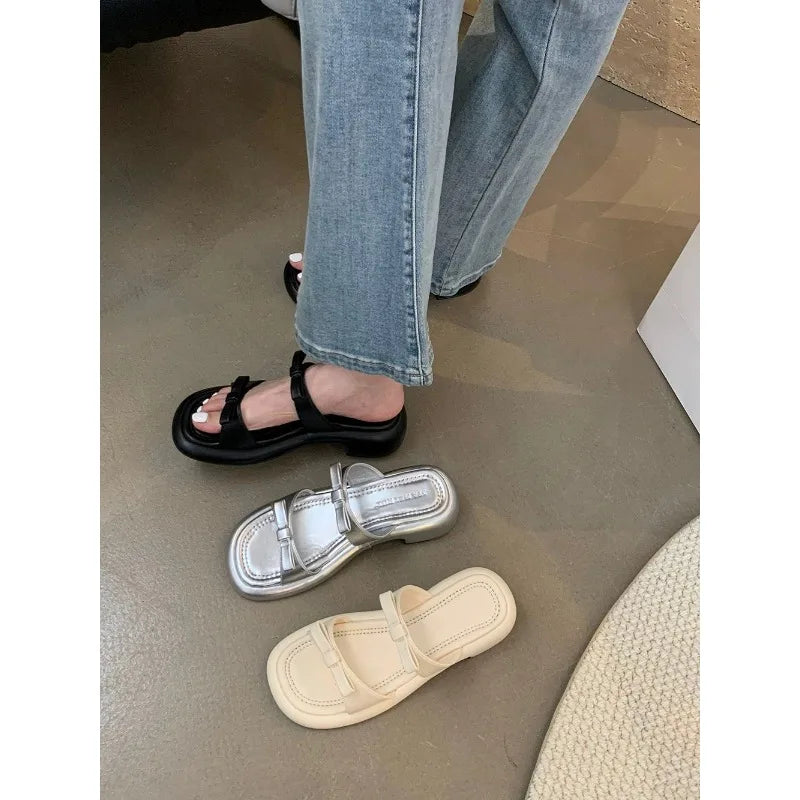 NOELIA | Sandalias ligeras de tacón bajo