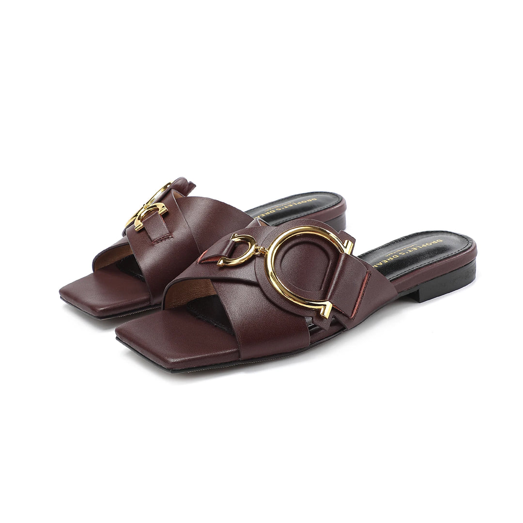 NATALIA | Sandalias cómodas y elegantes en imitación piel