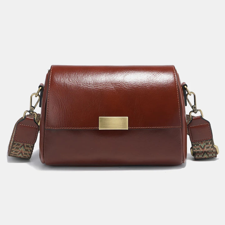 VALENTINA | Bolso vintage de piel genuina con gran capacidad