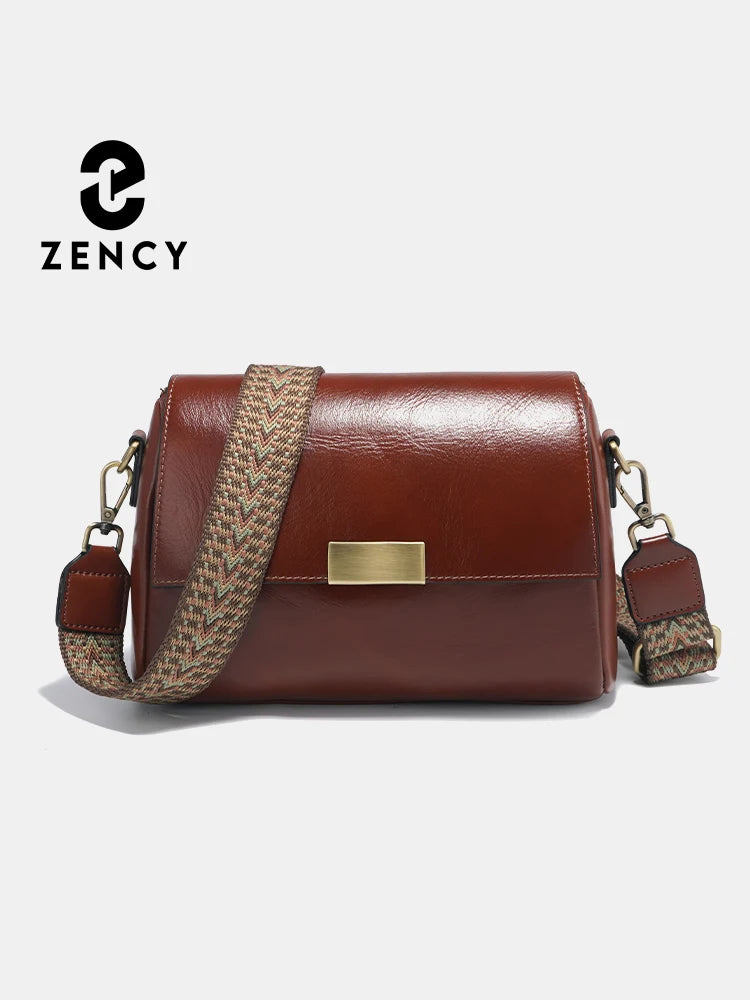 VALENTINA | Bolso vintage de piel genuina con gran capacidad