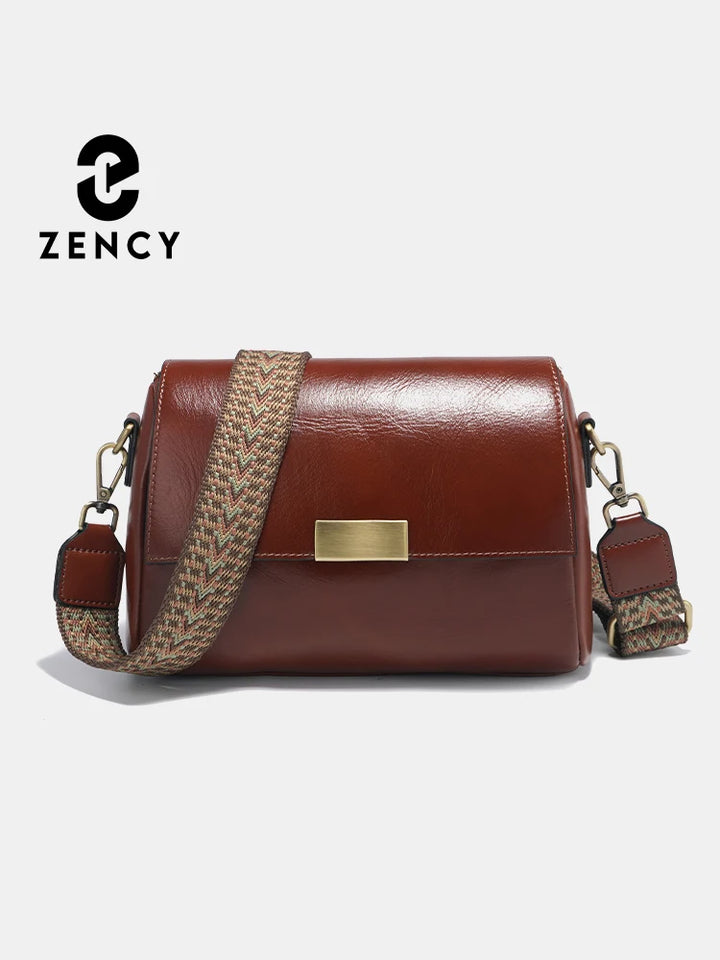 VALENTINA | Bolso vintage de piel genuina con gran capacidad