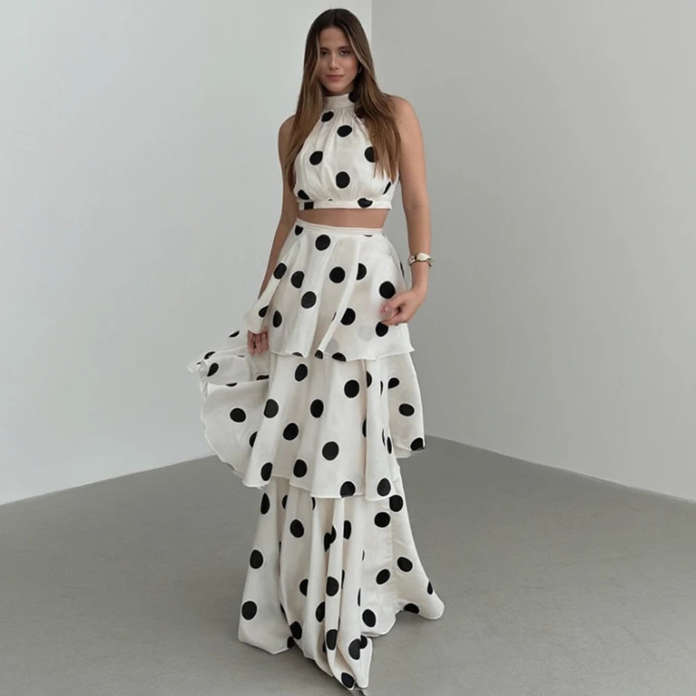 COLETTE | Conjunto plisado de lunares