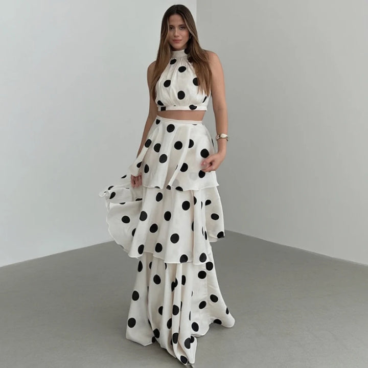 COLETTE | Conjunto plisado de lunares