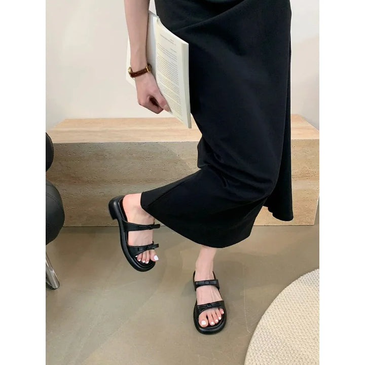 NOELIA | Sandalias ligeras de tacón bajo