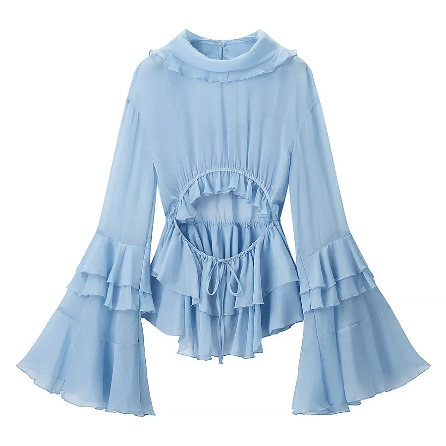 AZUR | Conjunto azul de dos piezas