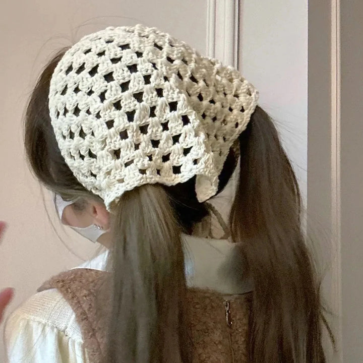 AMELIE | Pañuelo triangular de crochet