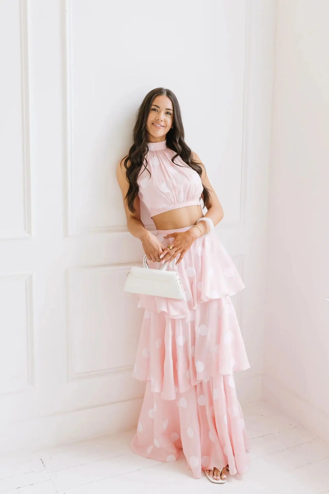 COLETTE | Conjunto plisado de lunares